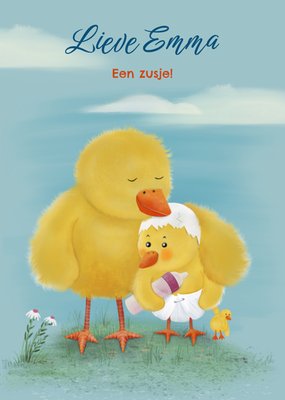 Patricia Hooning | Geboortekaart | Een zusje