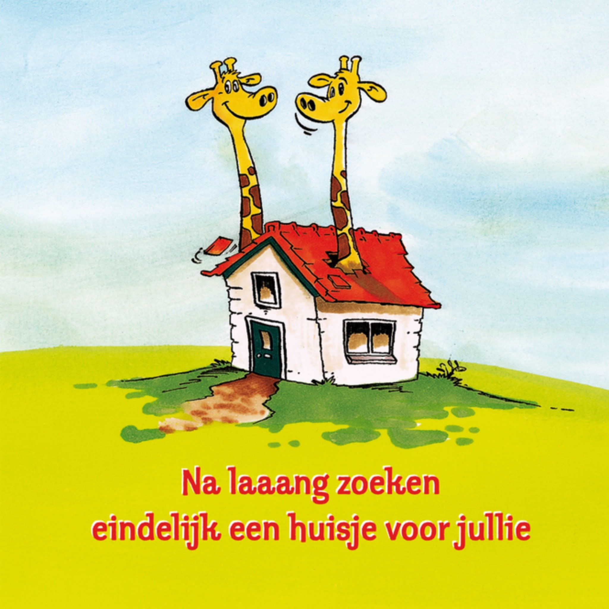 Nieuwe woning giraffen huis Vierkante Kaart TMS