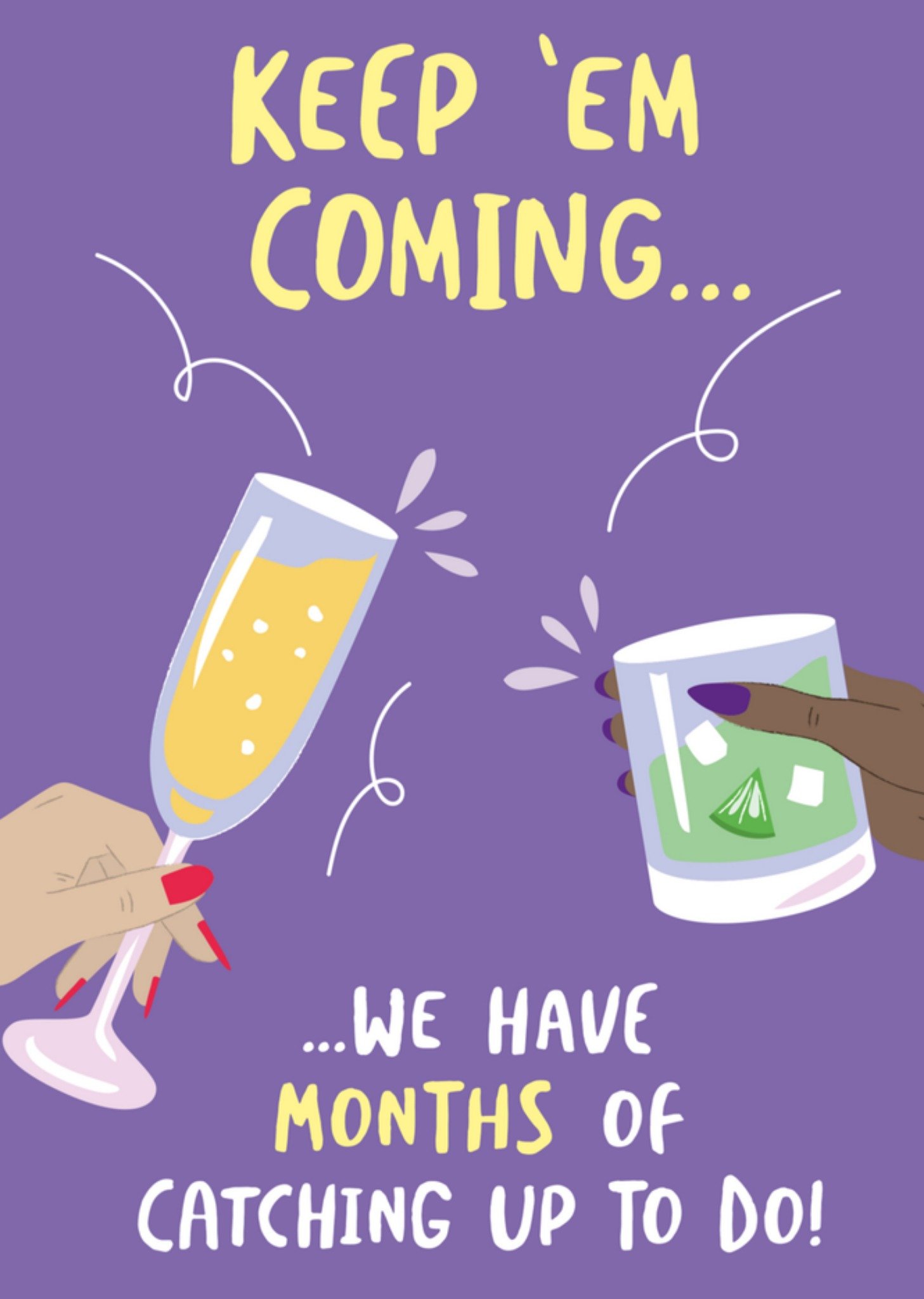 Verjaardagskaart illustratie Kaart The London Studio