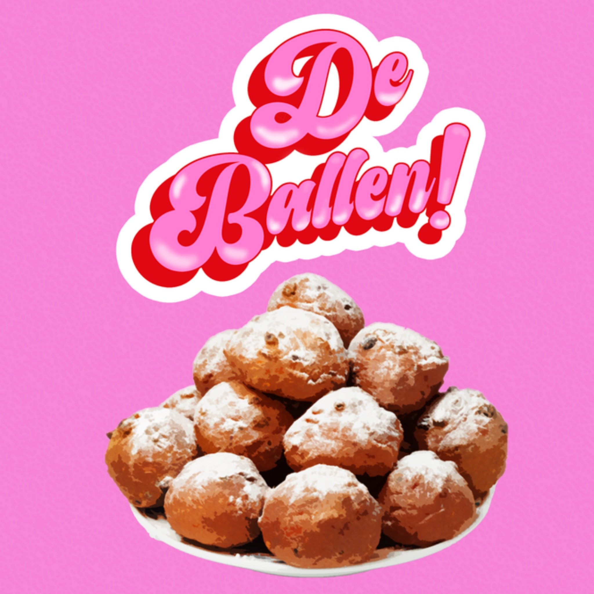 Greetz Kerstkaart De ballen Fred van Leer