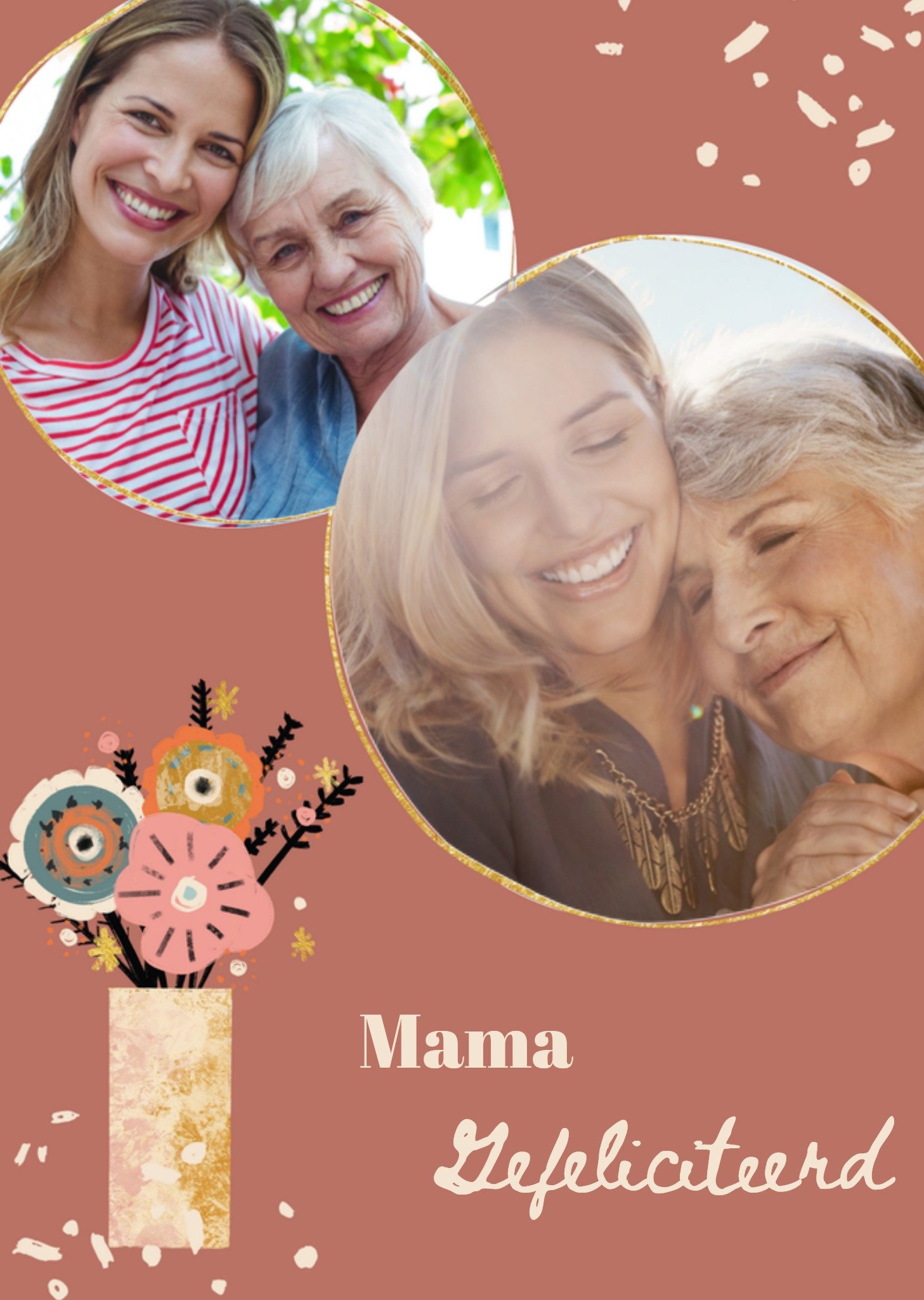 Verjaardagskaart Mama Foto