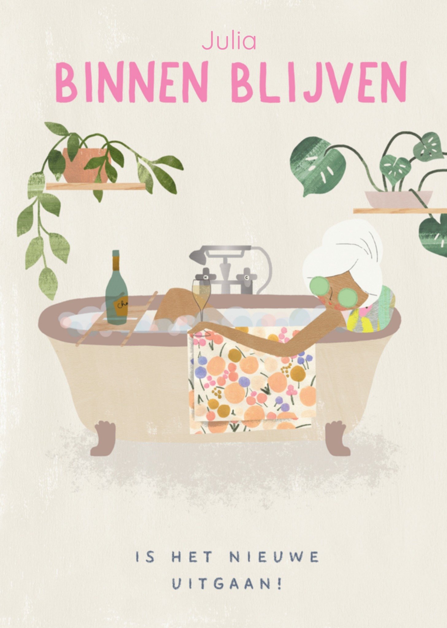 Verjaardagskaart illustratie Kaart Pigment