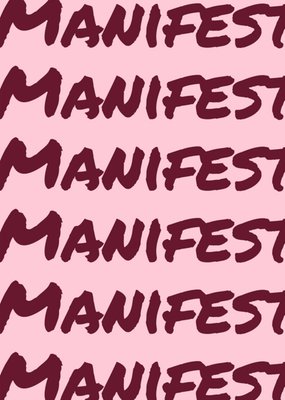 Greetz | Future Me | Zomaar kaart | Manifest