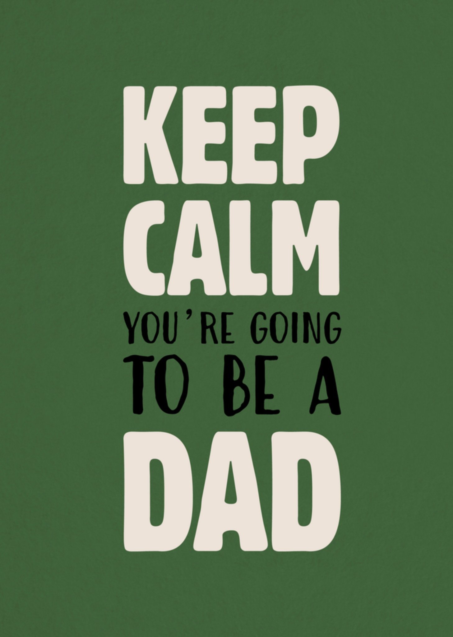 Vaderdagkaart dad to be Kaart Greetz