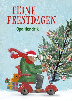 Patricia Hooning | Kerstkaart | Fijne Feestdagen