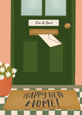 Tsjip | Nieuwe woning kaart | Happy new home