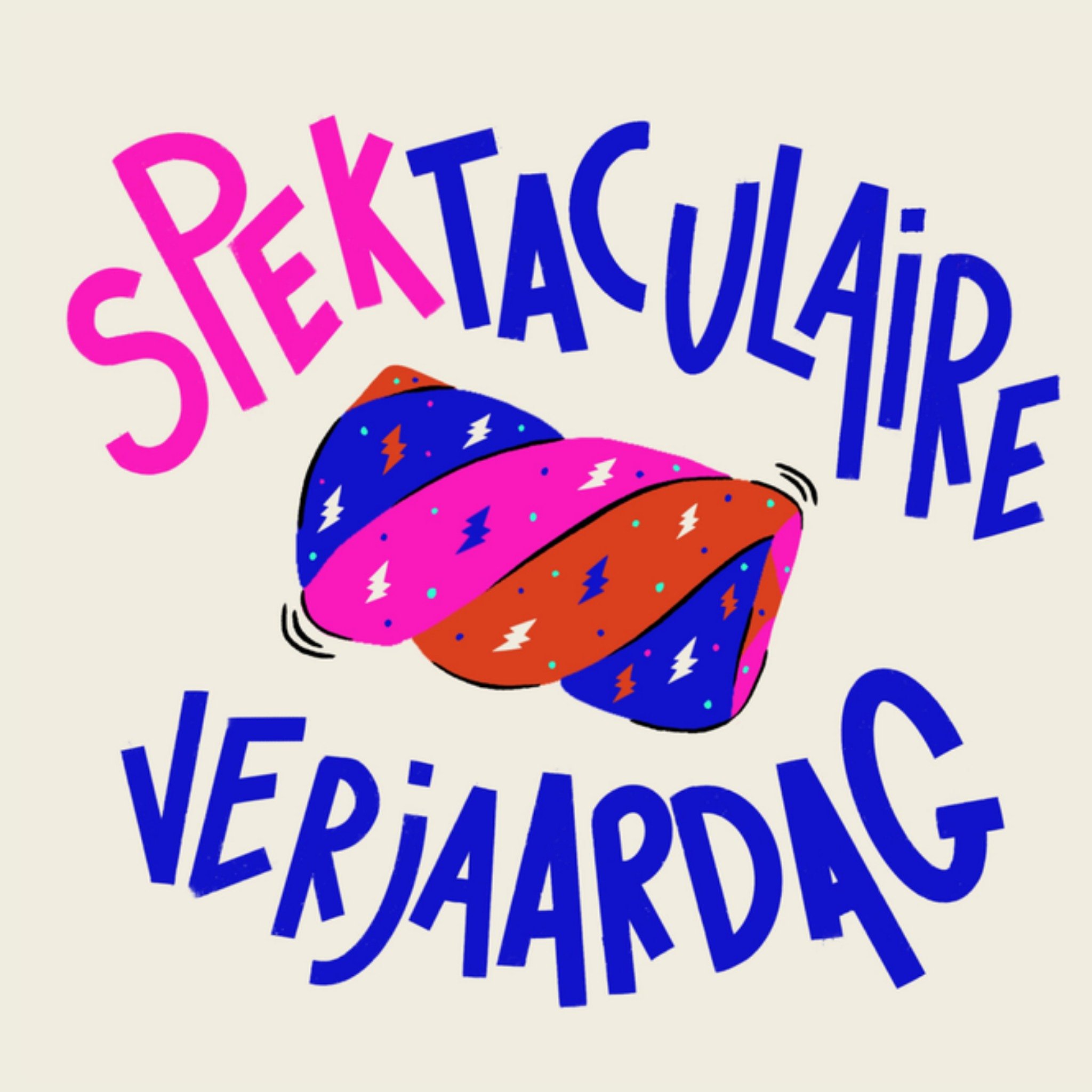 Greetz Verjaardagskaart spekje Vierkant