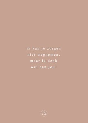 Zusss | Denken aan kaart | Tante