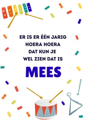 Greetz | Verjaardagskaart | kleurrijk