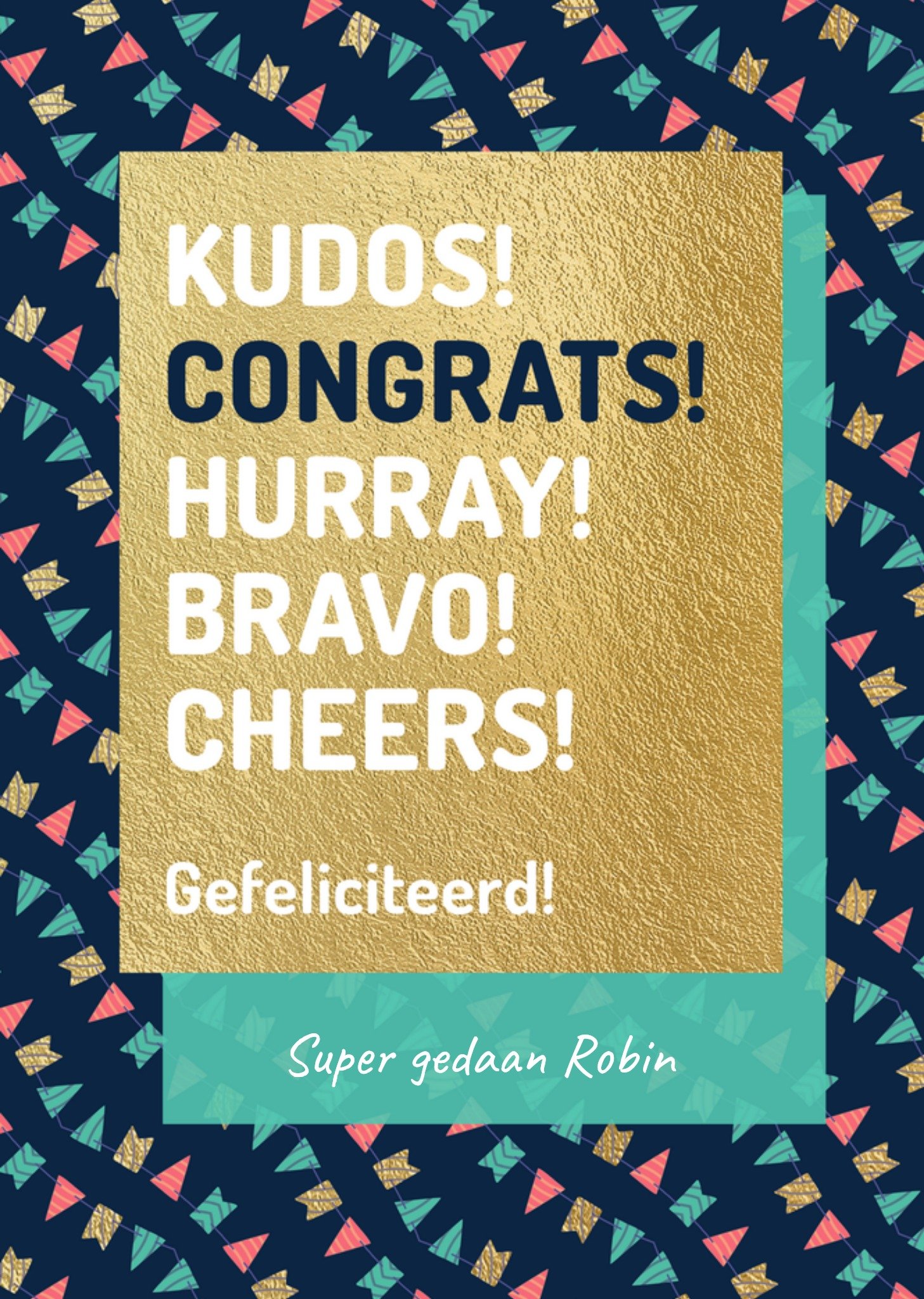 Geslaagd kaart Congrats! Kaart Love Repeat
