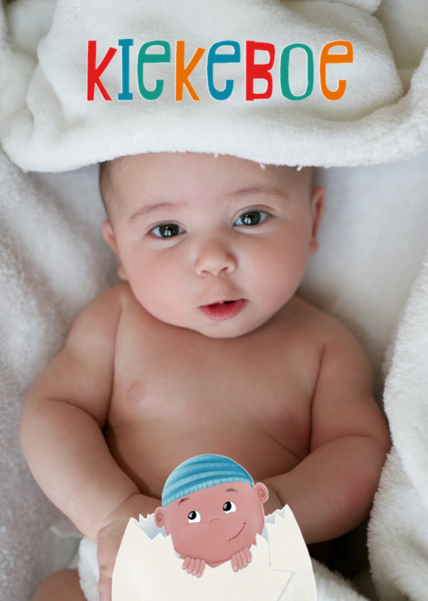 Patricia Hooning Geboortekaart Met foto Kaart Fishuals