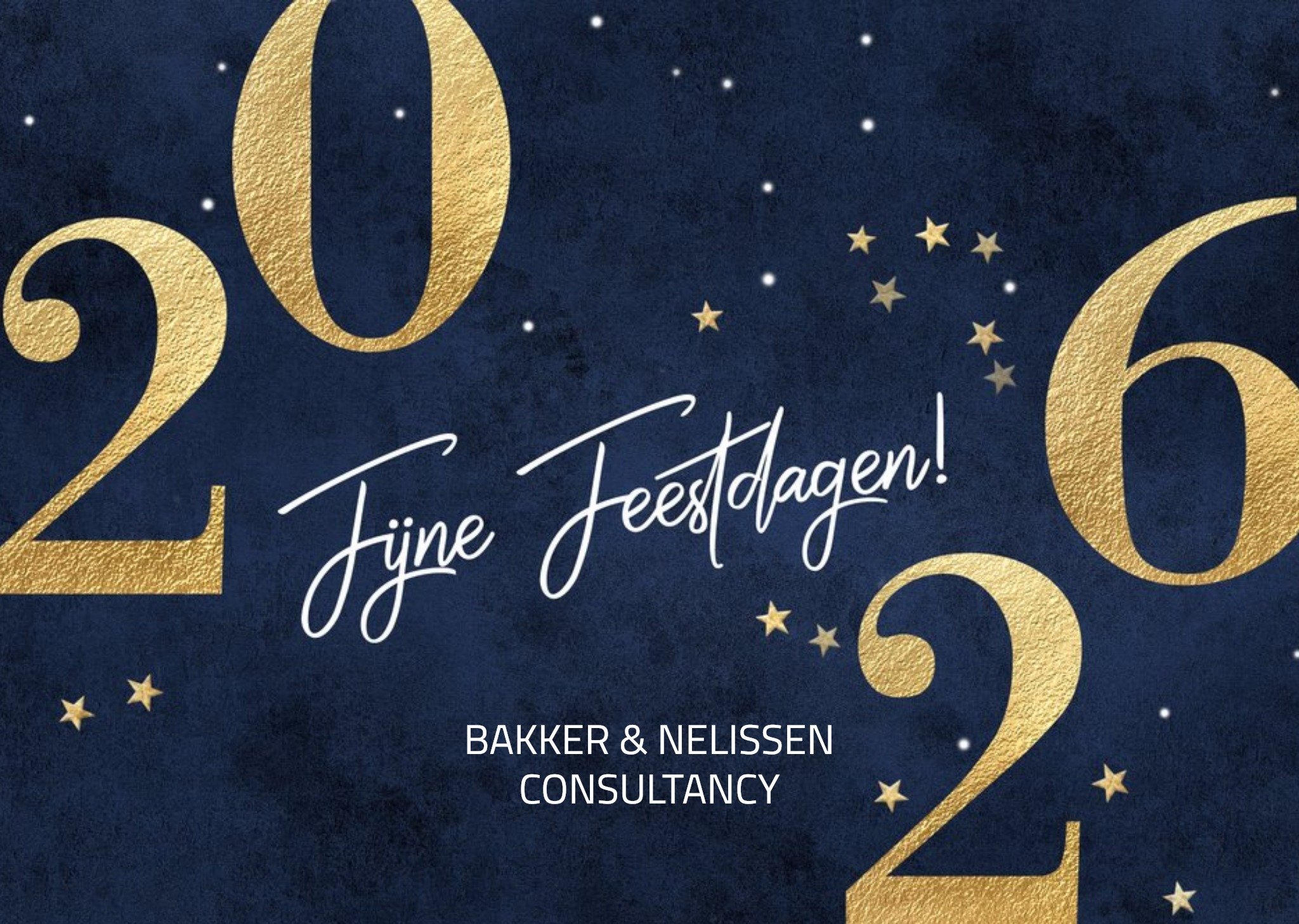 Luckz Kerstkaart met naam Standard Card