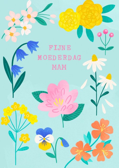 Greetz | Moederdagkaart | bloemen