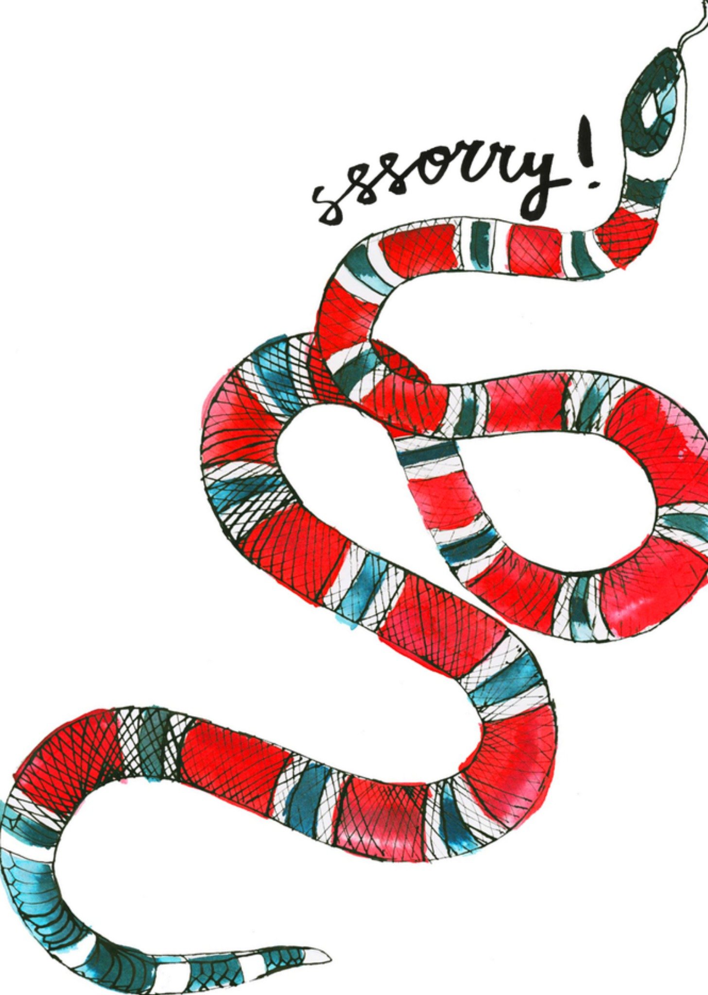 Sorry kaart Slang Kaart Marie Bodié