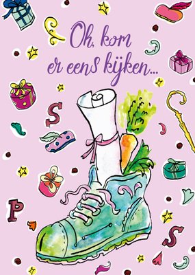 Jill | Sinterklaaskaart | Oh Kom Er Eens Kijken