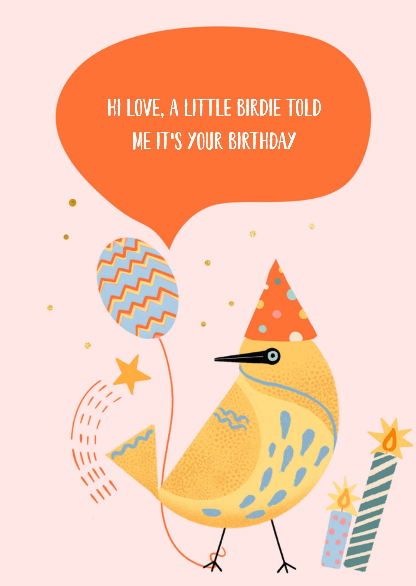 Greetz Verjaardagskaart Vrouw Standard Card