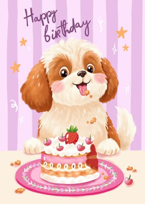 Aniet Illustration | Verjaardagskaart | Happy birthday