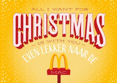 McDonalds | Kerstkaart
