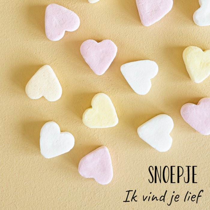 Greetz | Valentijnskaart | hartjes | snoep