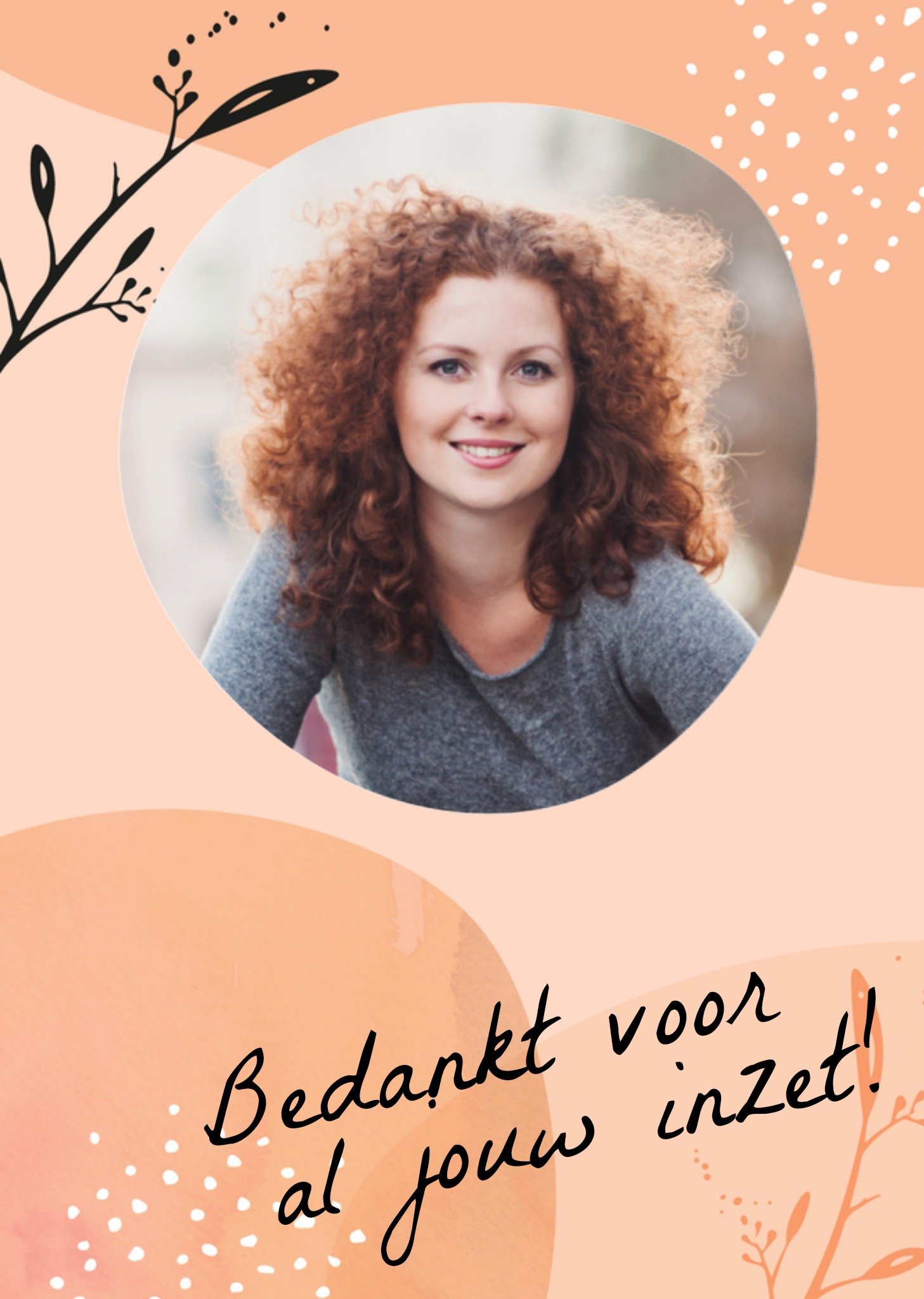 Greetz Secretaressedag fotokaart Standard Card