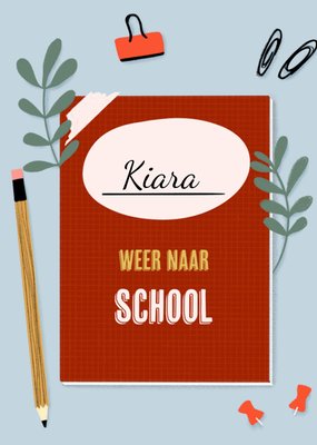 Greetz | Back to school | met naam