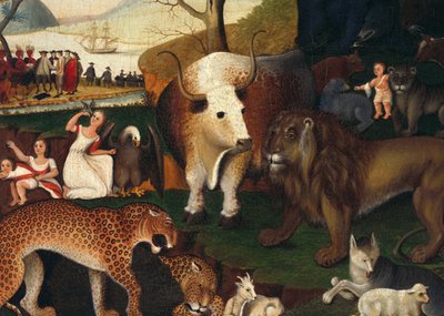 Edward Hicks. Het koninkrijk van God