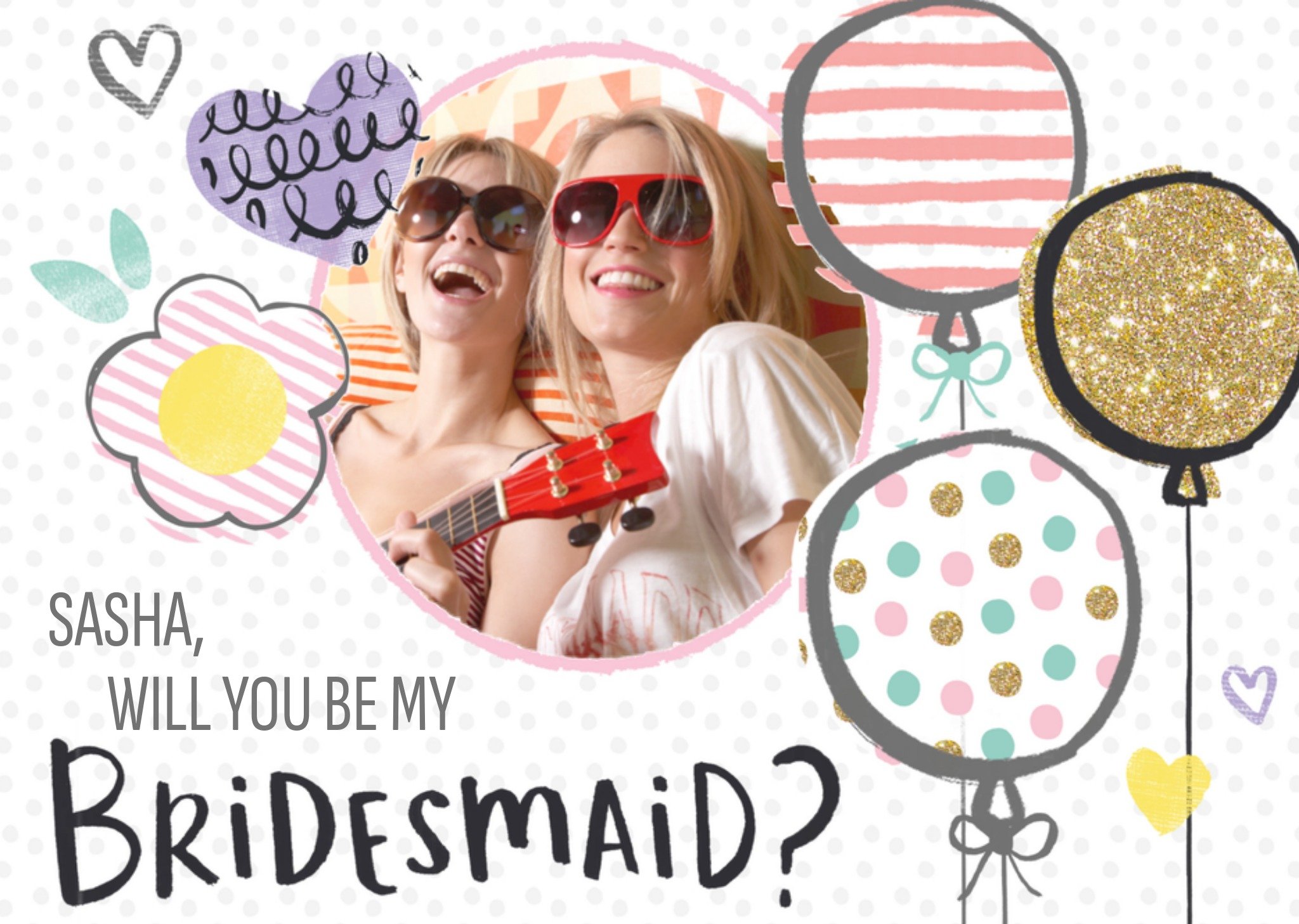 Huwelijkskaart bruidsmeisje Kaart Greetz