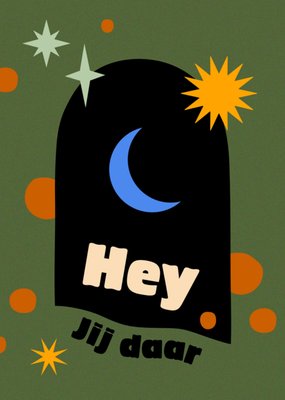 Greetz | Zomaarkaart | sterren | maan
