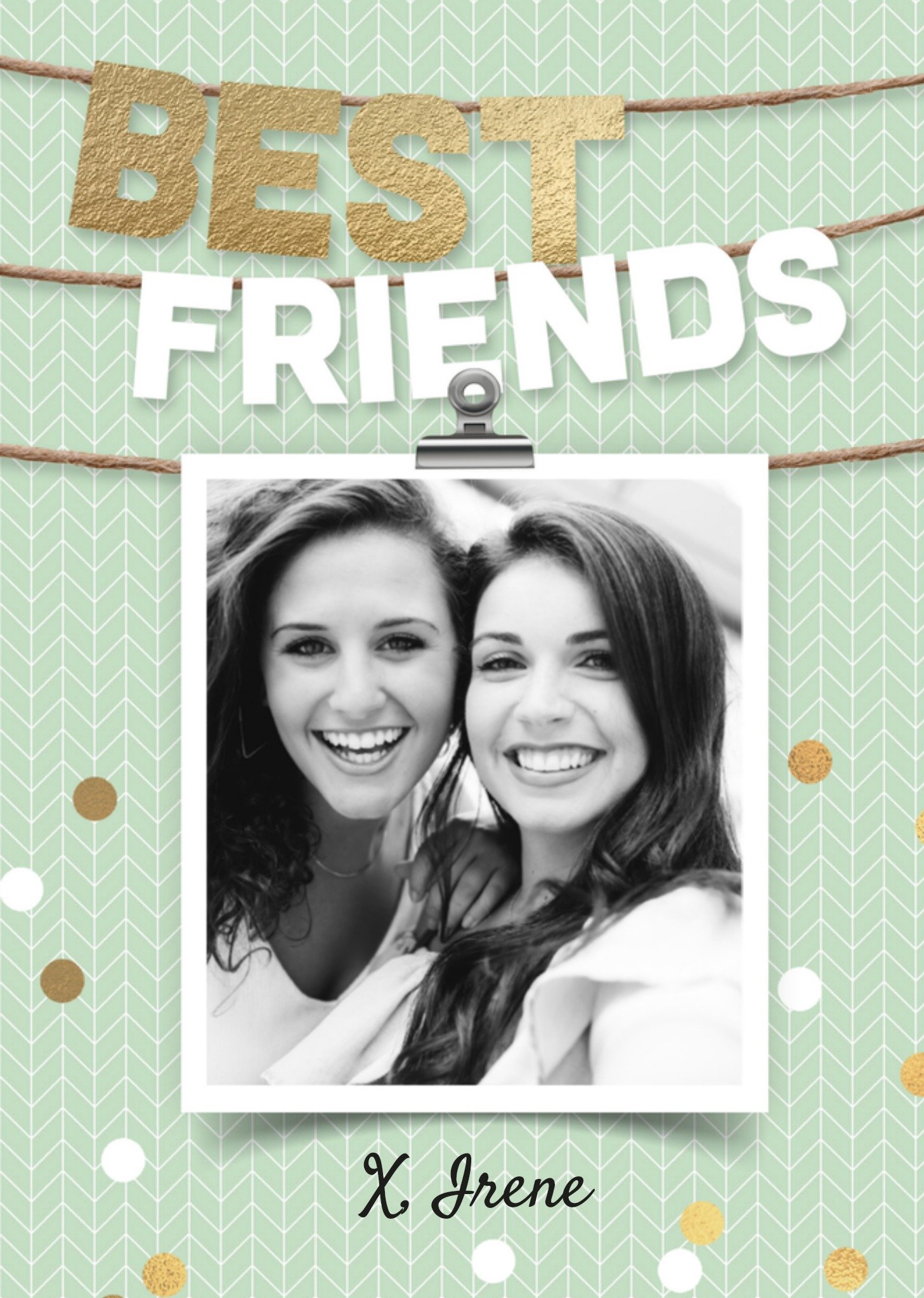 Vriendschapskaart Met foto Kaart Luckz