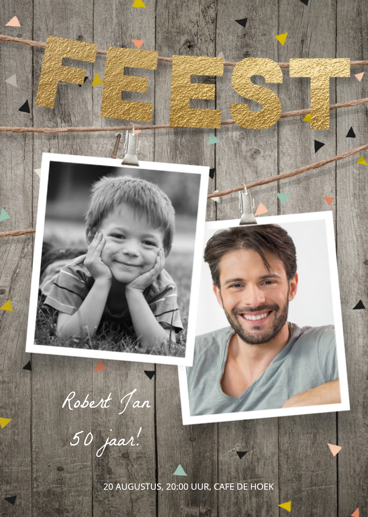 Luckz Uitnodiging Verjaardagsfeest Standard Card