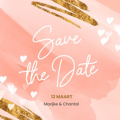 Luckz | Save the date | met namen en datum