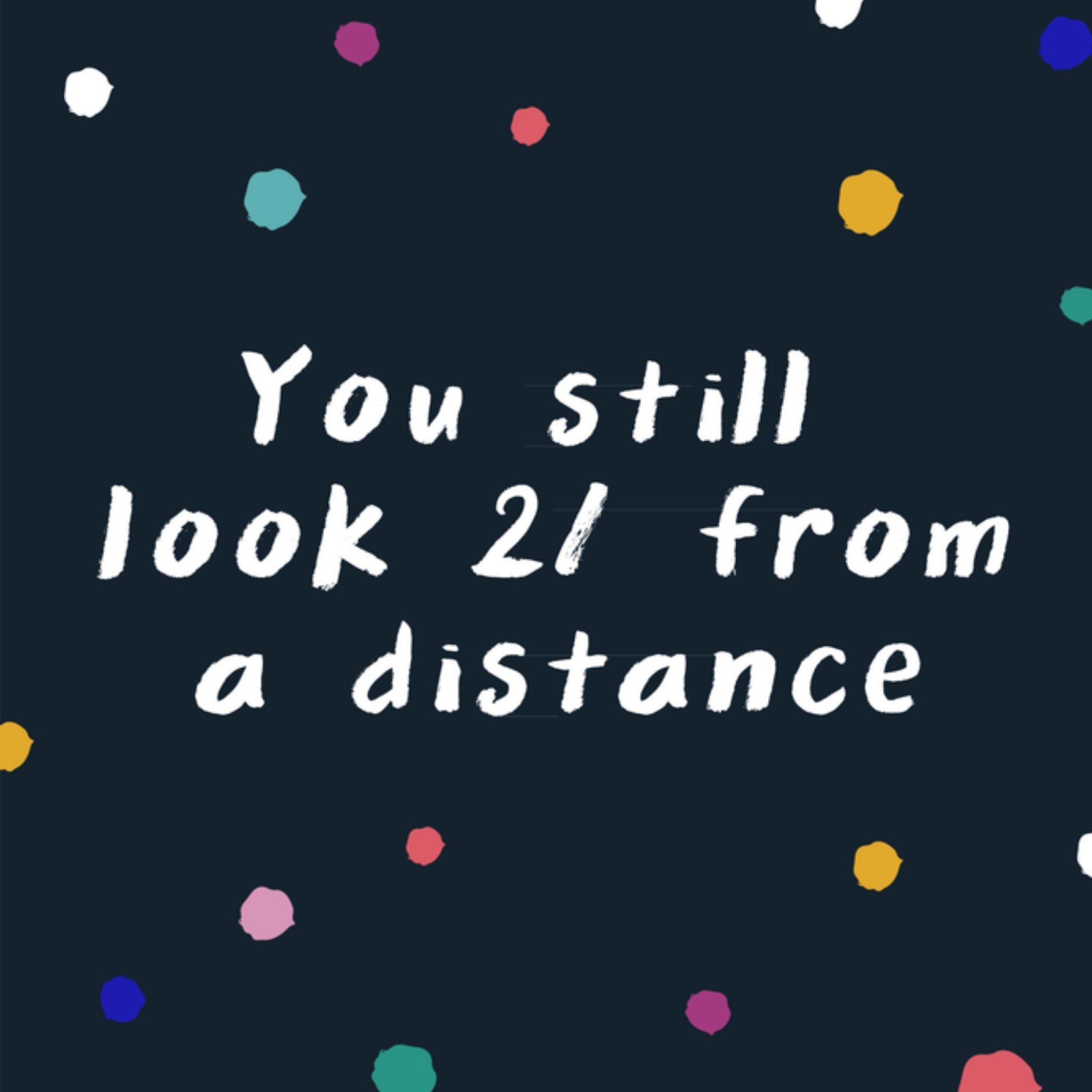 Greetz Verjaardagskaart Vrolijk Neutraal Vierkant