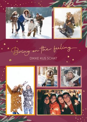 Greetz | Kerstkaart | Met fotos | Dikke kus schat