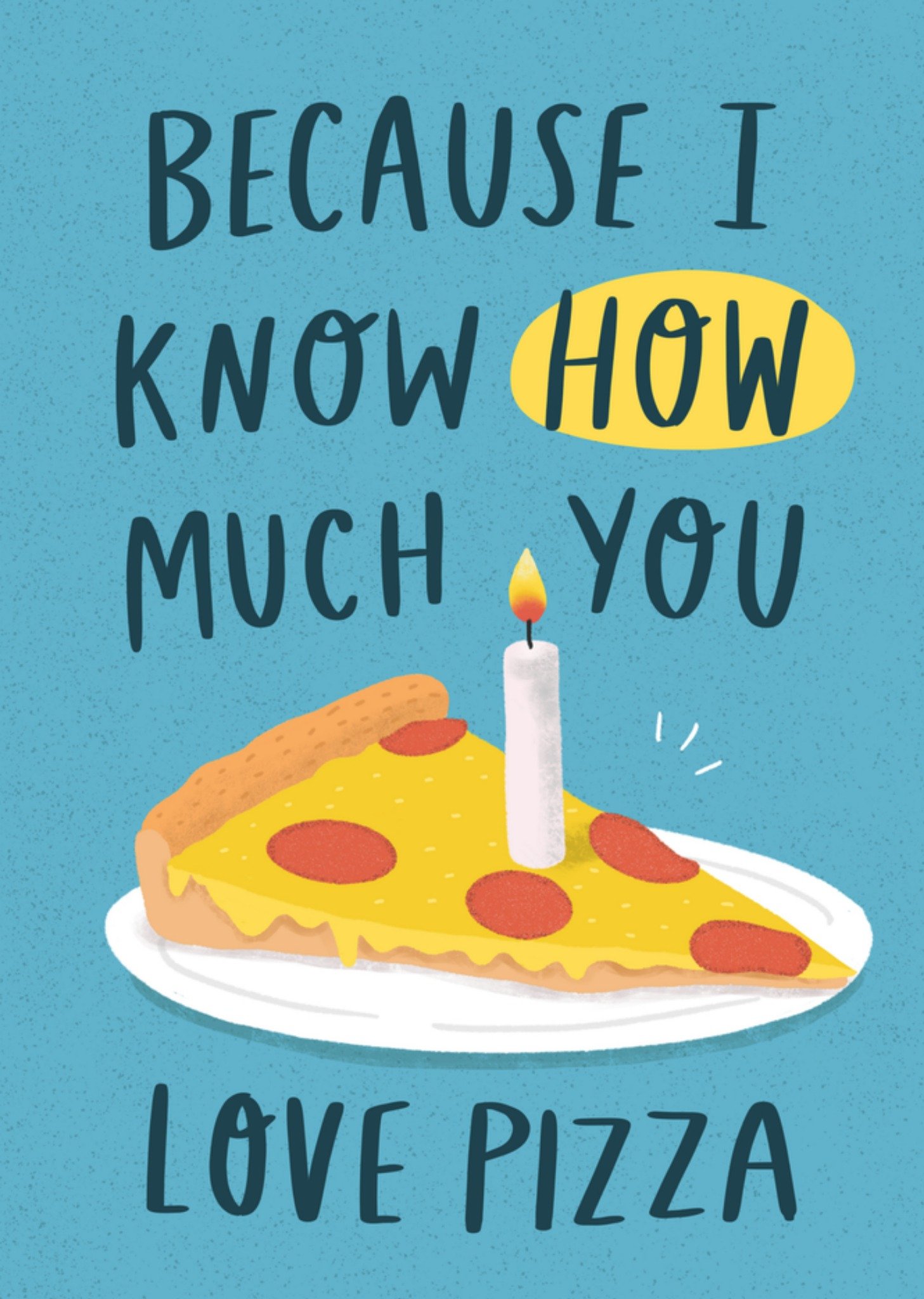 Verjaardagskaart pizza Kaart Charly Clements