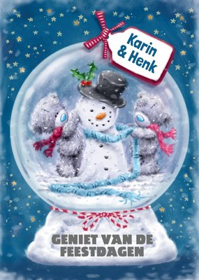 Me to You | Kerstkaart | Tatty Teddy | Sneeuwman
