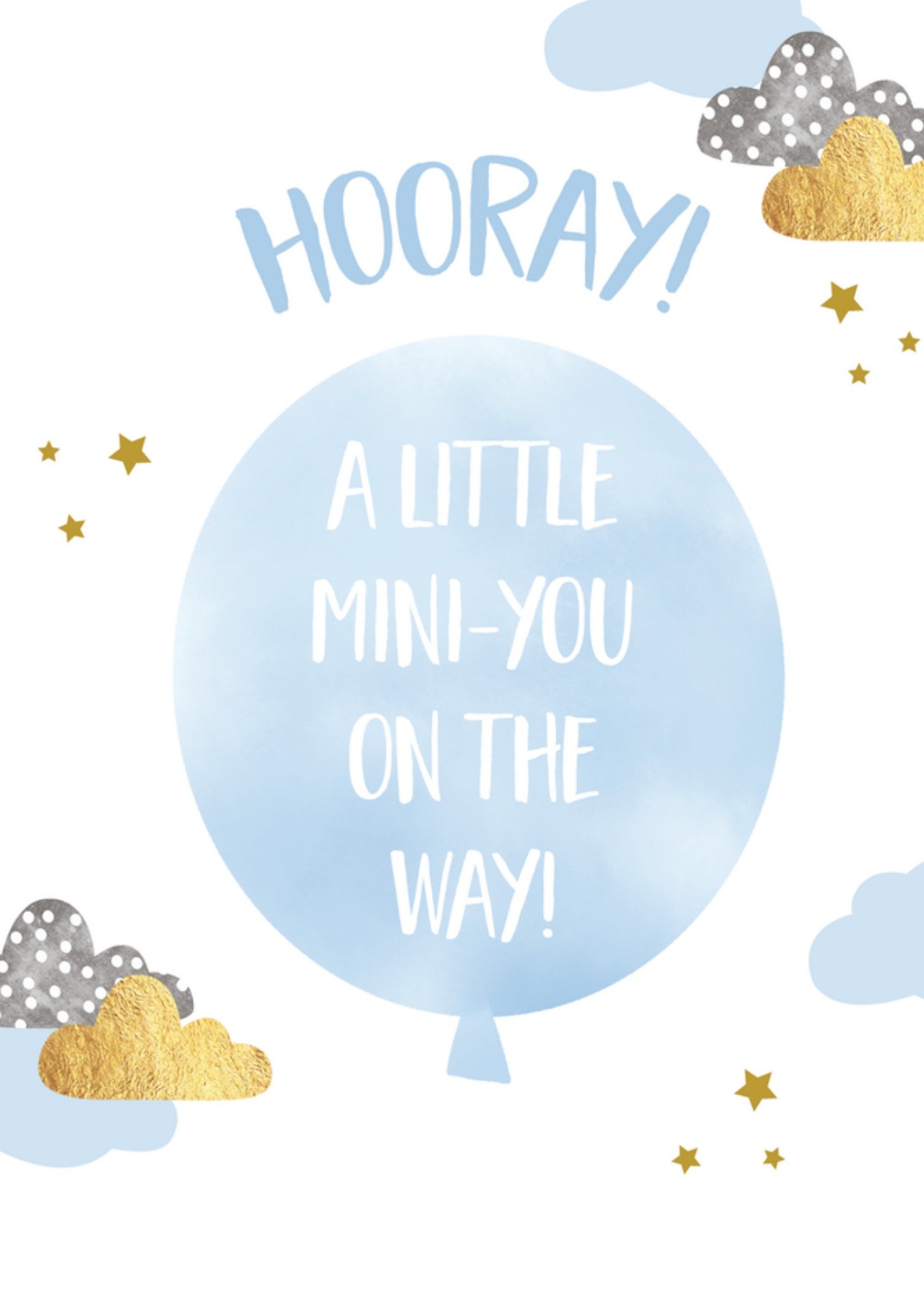 Zwangerschapskaart illustratie jongen Kaart Tsjip