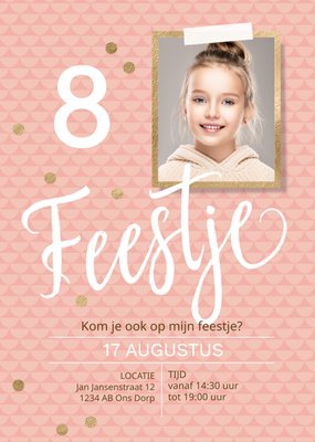 Luckz | Uitnodiging | Kinderfeestje | 8 jaar