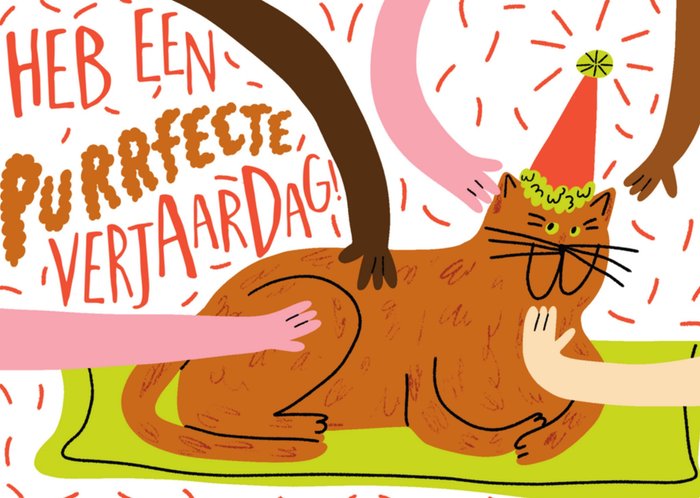 Greetz | Verjaardagskaart | kat