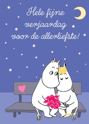 Moomin | Verjaardagskaart | Voor de allerliefste