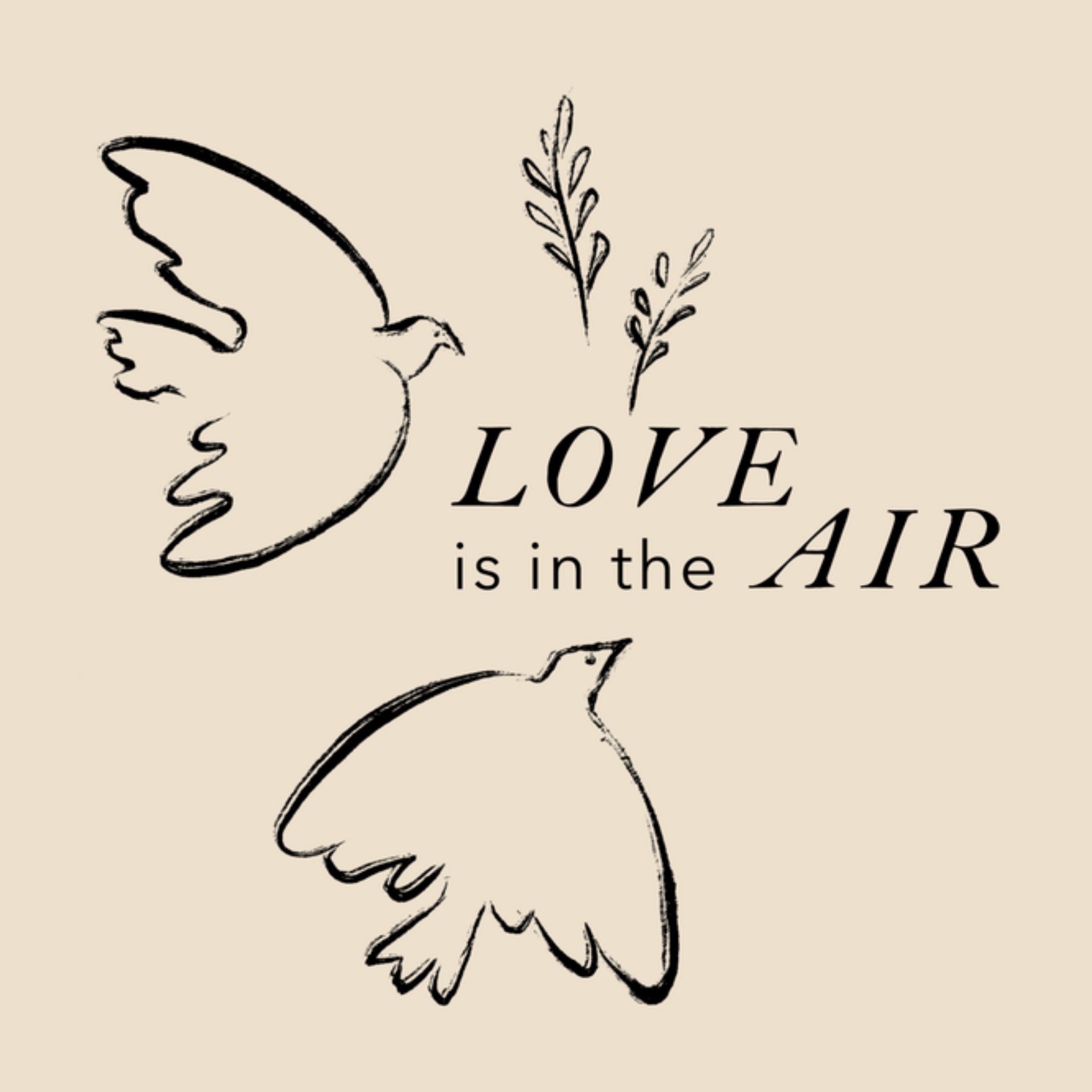 Greetz Huwelijkskaart duif Vierkant