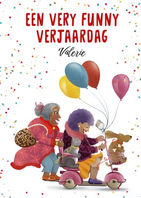 Patricia Hooning | Verjaardagskaart | Grappig | Met naam