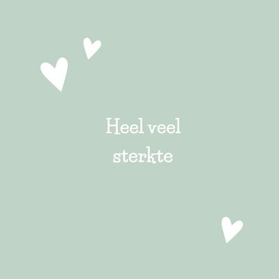 Hartjes Typografisch Sterkte Kaart