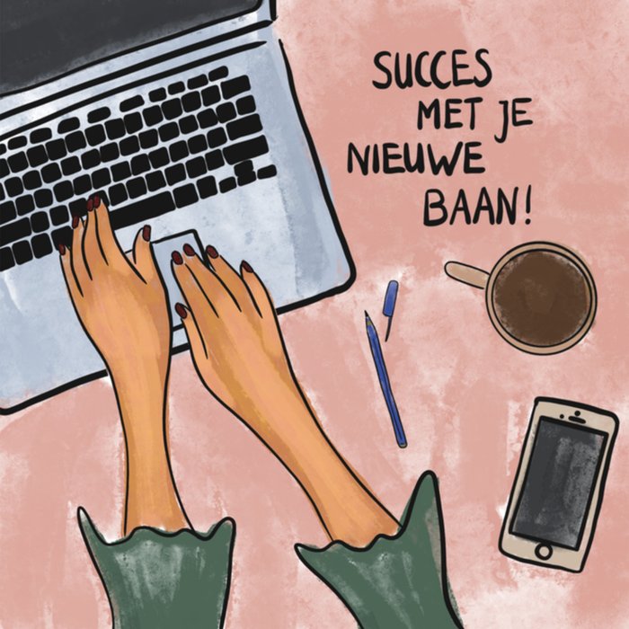 Greetz | Nieuwe baan | illustratie