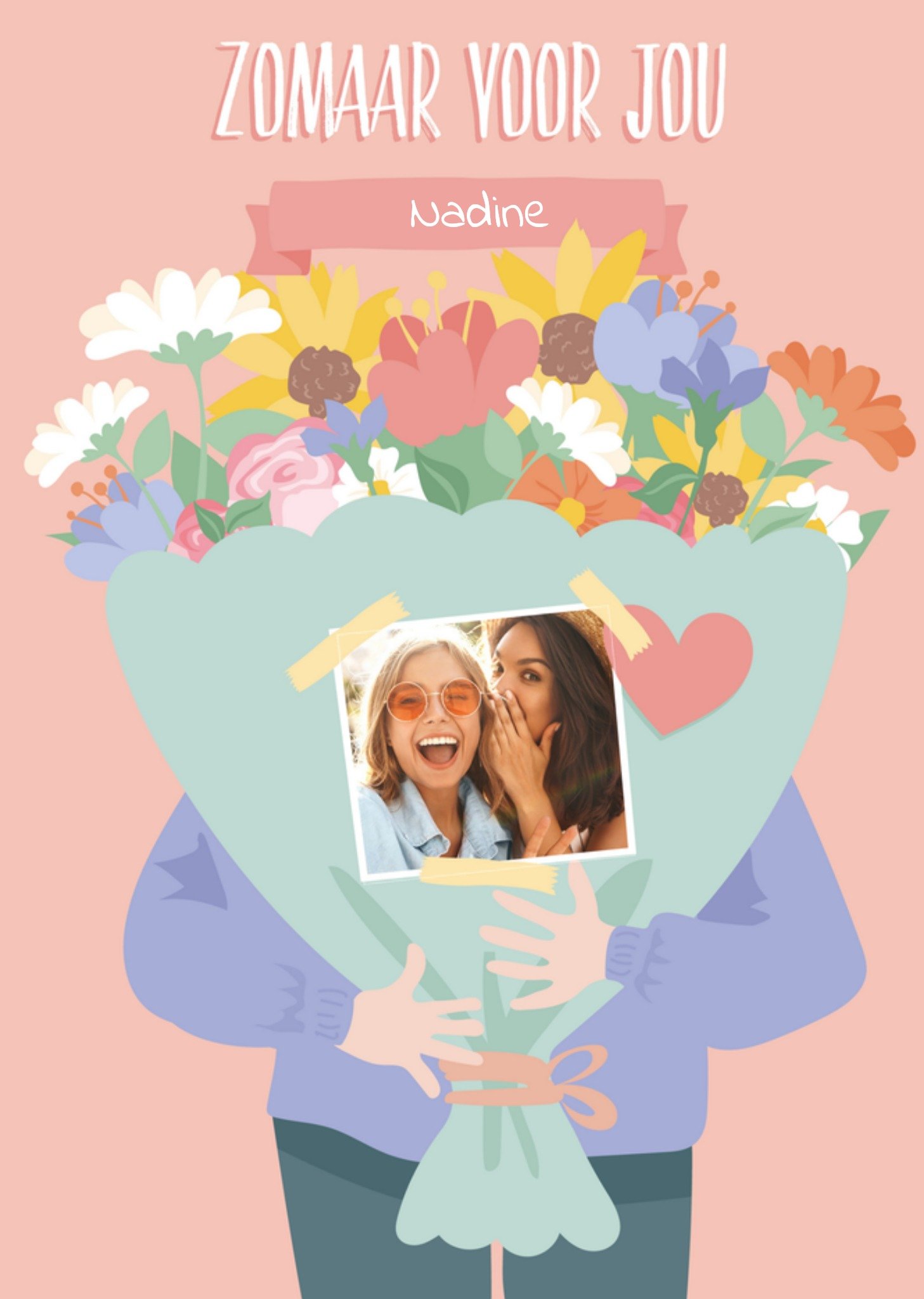 Zomaar Met foto Kaart Tante Kaartje