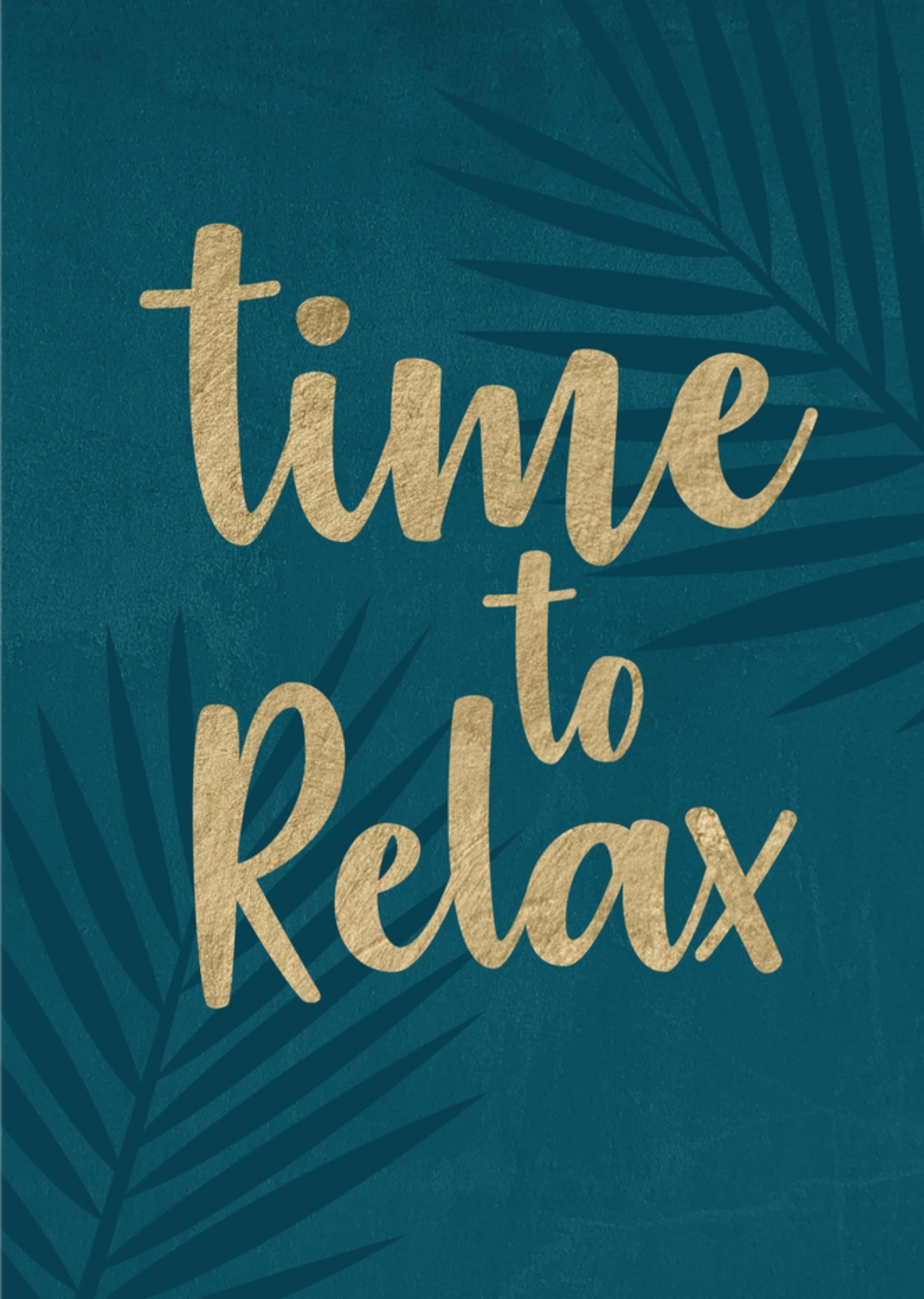 Papercute Pensioenkaart Time to relax Standard Card