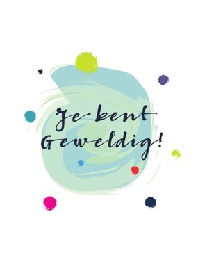 Papagrazi | Bedanktkaart | je bent geweldig!