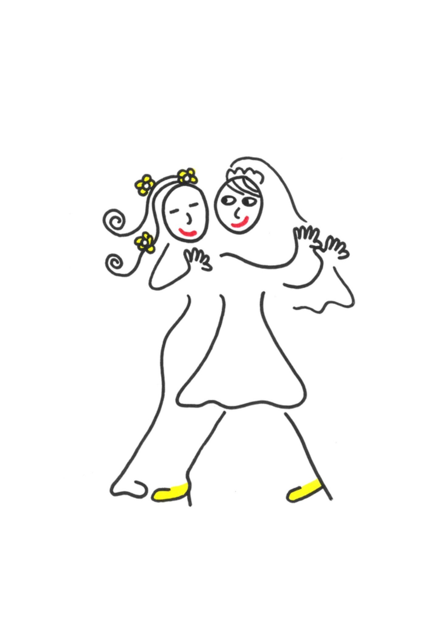 Huwelijkskaart LHBTIQ+ Kaart Eva Gans