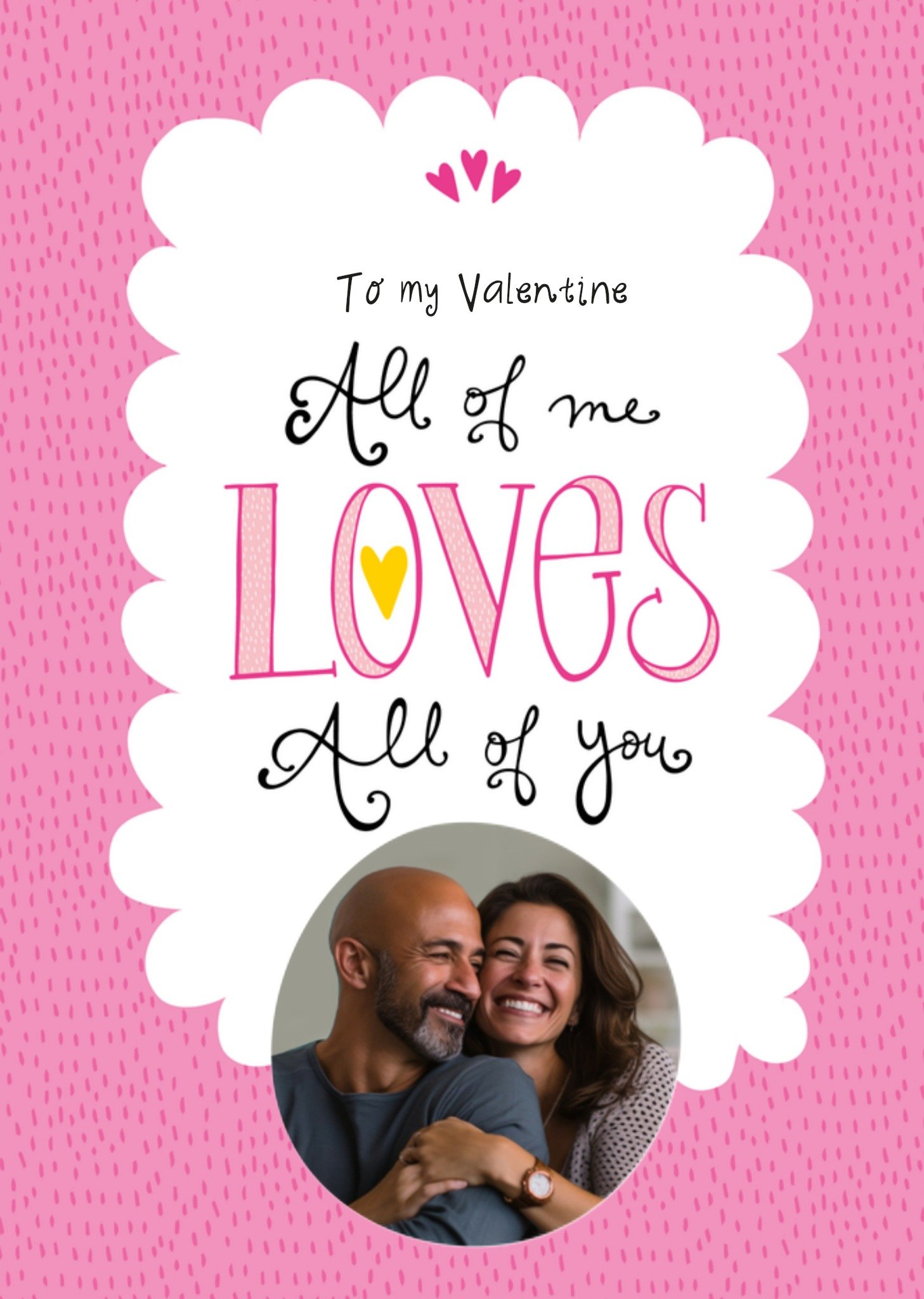Valentijnskaart All of me loves all of you Met foto Kaart Funny Side Up