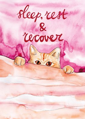 Marie Bodie | Beterschapskaart | Sleep, rest and recover