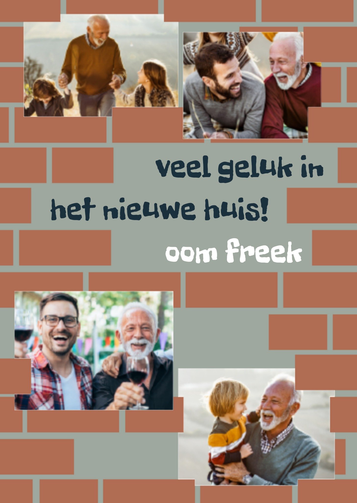 Greetz Nieuwe woning Oom Standard Card